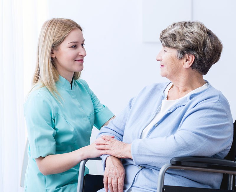 Compassionate nurse providing patient care at Habib Medical Clinic Abuja