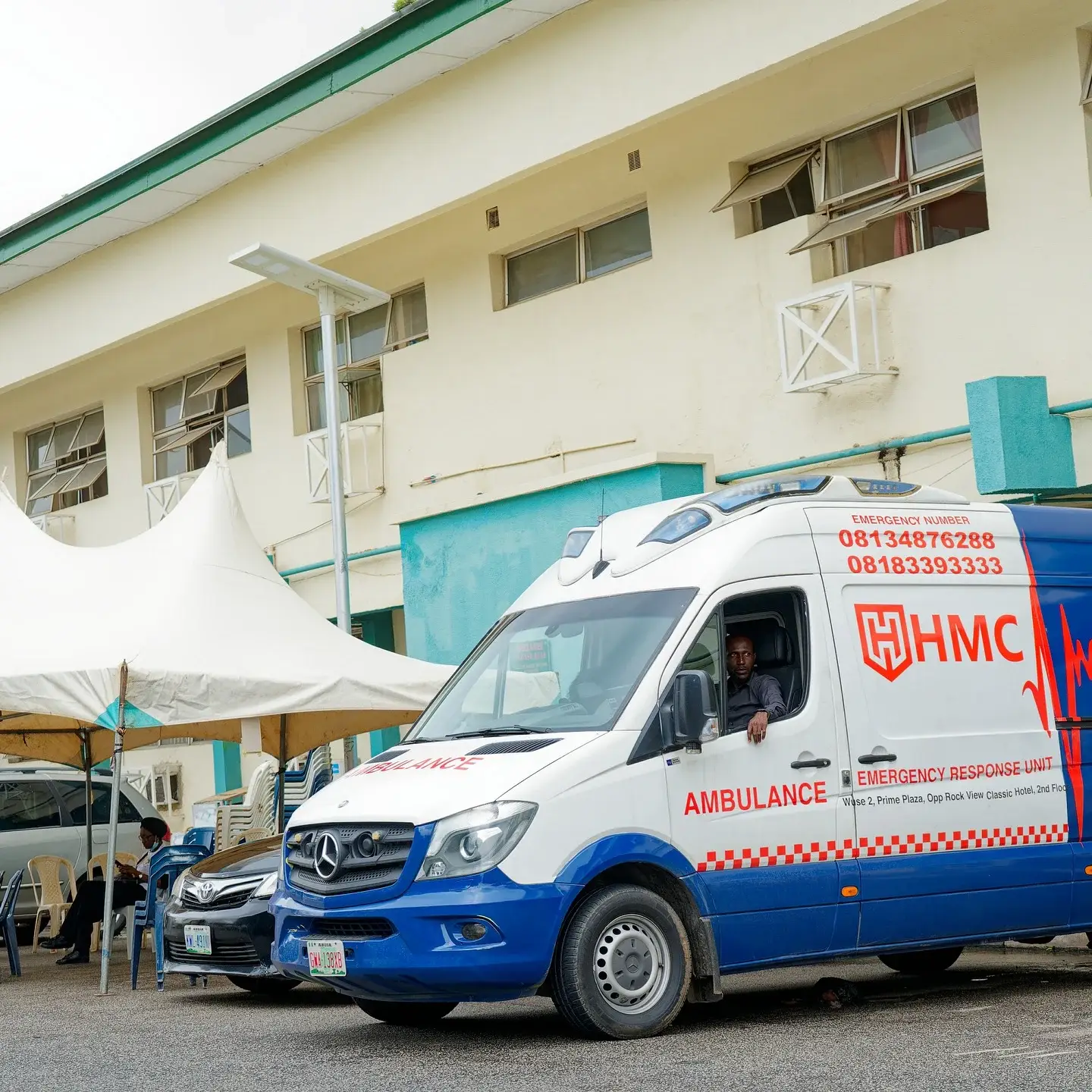 Ambulance emergency response from Habib Medical Clinic Abuja