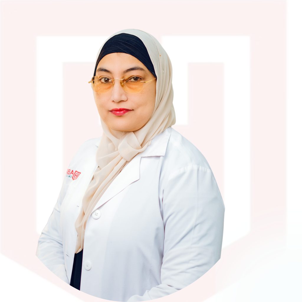 Dr. Nighat Khan, experienced Obstetrician and Gynecologist at Habib Medical Clinic Abuja